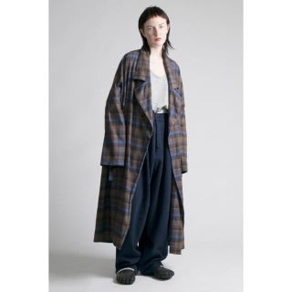 ドゥルカマラ(Dulcamara)のmybeautifullandlet tartanwidelongcoat(トレンチコート)