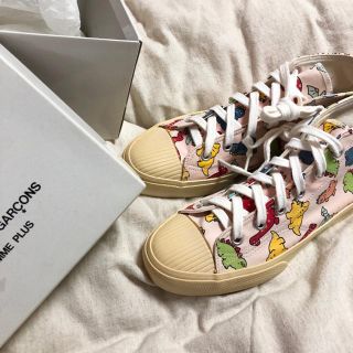 コム デ ギャルソン(COMME des GARCONS) ピンク スニーカー(メンズ)の
