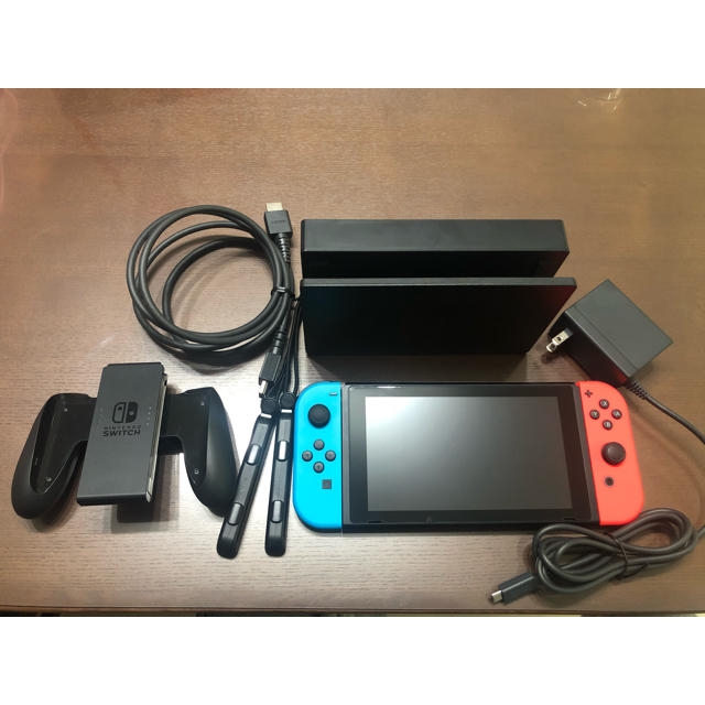 Nintendo Switch ネオン 美品