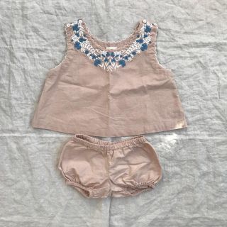 apolina kids 18ss セットアップ(ワンピース)