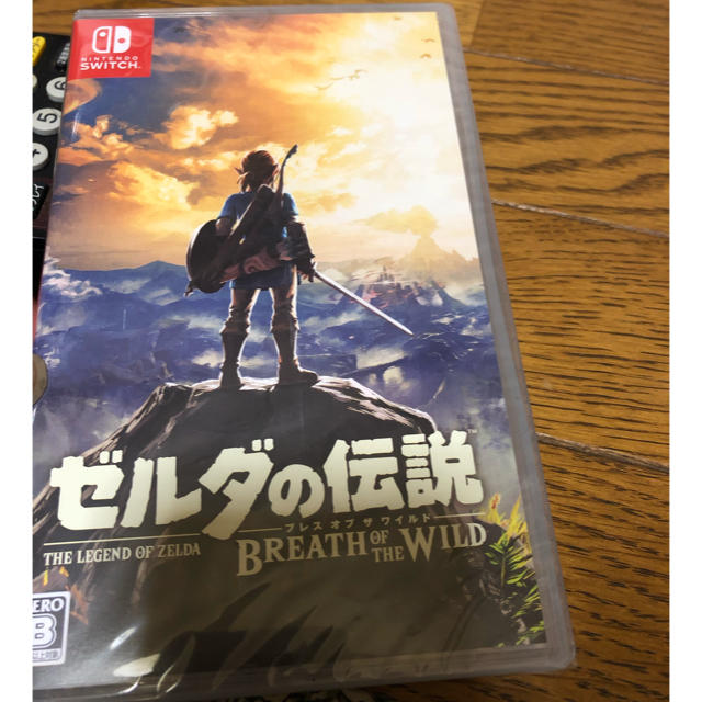 任天堂(ニンテンドウ)のゼルダの伝説 ブレス オブ ザ ワイルド Switch エンタメ/ホビーのゲームソフト/ゲーム機本体(家庭用ゲームソフト)の商品写真