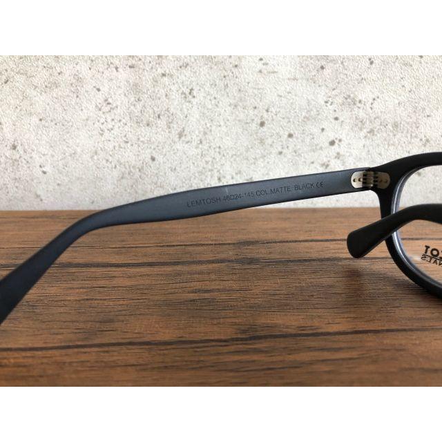 MOSCOT LEMTOSH/モスコット レムトッシュ 46 マットブラック MOSCOT LEMTOSH/モスコット レムトッシュ 46 マットブラック