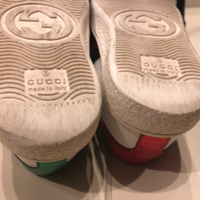 Gucci(グッチ)のGUCCI キッズ スニーカー 子供用 17センチ キッズ/ベビー/マタニティのキッズ靴/シューズ(15cm~)(スニーカー)の商品写真