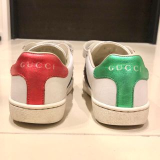 グッチ(Gucci)のGUCCI キッズ スニーカー 子供用 17センチ(スニーカー)