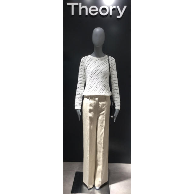 theory(セオリー)のTheory 18SS リネンストレートパンツ レディースのパンツ(カジュアルパンツ)の商品写真