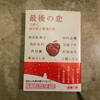 最後の恋 つまり、自分史上最高の恋。(文学/小説)