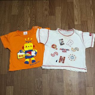 パーソンズキッズ(PERSON'S KIDS)のロコマエダ パーソンズ 半袖Tシャツ 80 2枚(Tシャツ/カットソー)