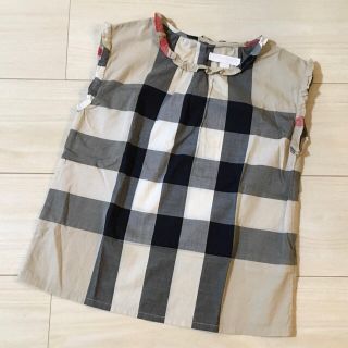 バーバリー(BURBERRY)の美品 BURBERRY CHILDREN バーバリー ブラウス ６Y 116㎝(ブラウス)