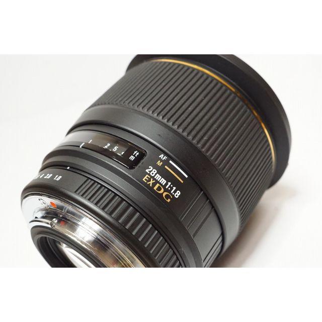 SIGMA 単焦点広角レンズ 28mm F1.8 EX DG ASPHERICAL MACRO ペンタックス用 フルサイズ対応 交換レンズ
