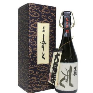 黒龍　しずく　720ml 包装済み プレゼントや贈呈、記念品などに  (日本酒)