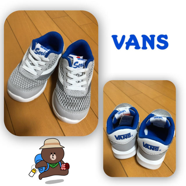 VANS(ヴァンズ)のvans ヴァンズ子供スニーカー　15cm キッズ/ベビー/マタニティのキッズ靴/シューズ(15cm~)(スニーカー)の商品写真