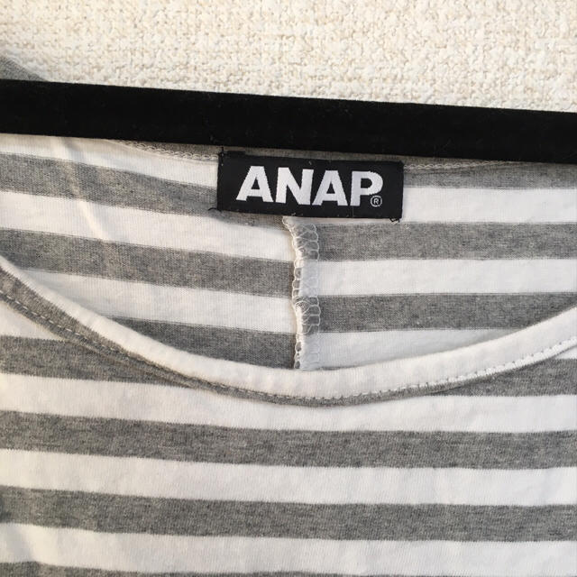 ANAP(アナップ)のANAP ボーダートップス レディースのトップス(ニット/セーター)の商品写真