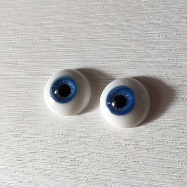 造形村グラスアイ 18mm 赤 生臭く 造形村グラスアイ 18mm 赤 生臭く