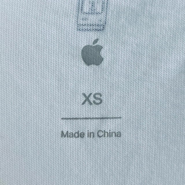 【未使用品】米国apple本社限定 Tシャツ apple logo XL