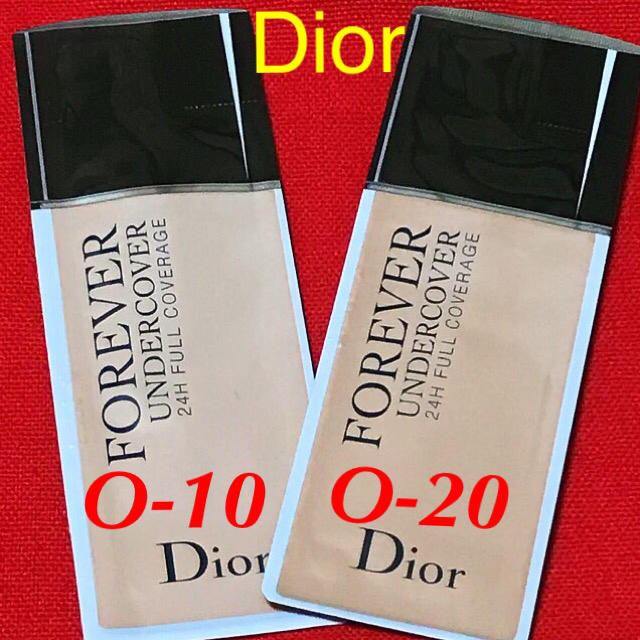 Dior(ディオール)の２色セット☆ディオールスキン フォーエヴァーアンダーカバー♡Dior ディオール コスメ/美容のベースメイク/化粧品(ファンデーション)の商品写真