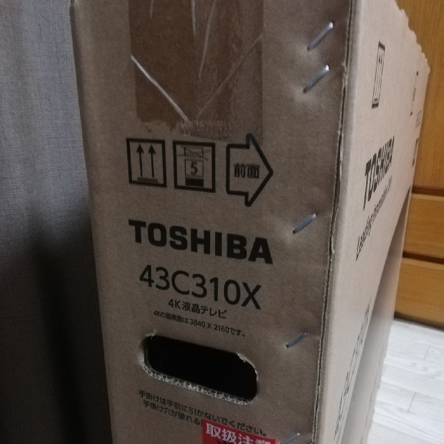 TOSHIBA　43C310X　東芝　4K液晶テレビ