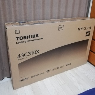 TOSHIBA　43C310X　東芝　4K液晶テレビ(テレビ)
