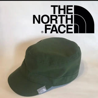 ザノースフェイス(THE NORTH FACE)のノースフェイス 帽子 ワークキャップ ミリタリーキャップ グリーン カーキ(キャップ)