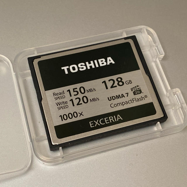 東芝 EXCERIA コンパクトフラッシュ 128GB 未使用品