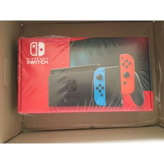 ニンテンドースイッチ(Nintendo Switch)の任天堂Switch ネオン　新品未使用未開封(家庭用ゲーム機本体)