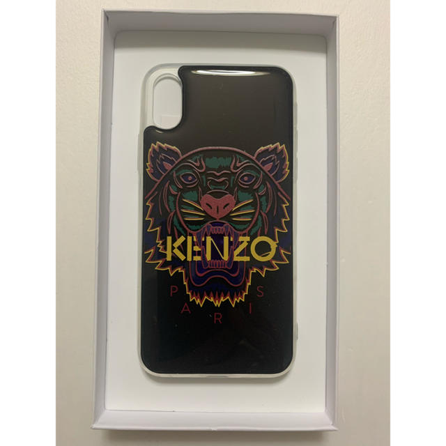 KENZO(ケンゾー)のKenzo ブラック 3D  ロゴ iPhone X/XS ケース  スマホ/家電/カメラのスマホアクセサリー(iPhoneケース)の商品写真