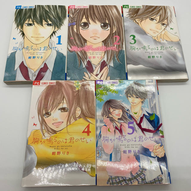 胸が鳴るのは君のせい 本編 全5巻 セット 紺野りさの通販 By Rabbit S Shop ラクマ 胸が鳴るのは君のせい 本編 全5巻 セット 紺野りさの通販 By Rabbit S Shop ラクマ