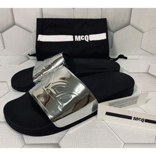 アレキサンダーマックイーン(Alexander McQueen)のMCQ ALEXANDER MCQUEEN  men's  ロゴサンダル　27(サンダル)