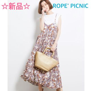 ロペピクニック(Rope' Picnic)の桃♡さま専用　新品 ★ROPE' PICNIC★ロペピクニック キャミワンピース(ロングワンピース/マキシワンピース)