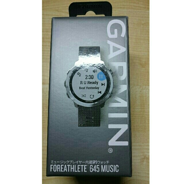 GARMIN Foreathlete 645 MUSIC Black 新品未使用