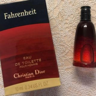 クリスチャンディオール(Christian Dior)の新品　ファーレンハイト　ディオール　10ml プールオム(香水(男性用))