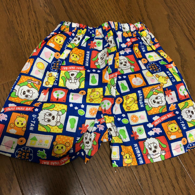 ワンワン  甚平　90cm キッズ/ベビー/マタニティのキッズ服男の子用(90cm~)(甚平/浴衣)の商品写真