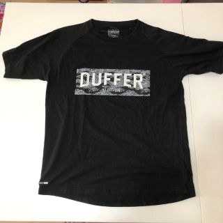 ザダファーオブセントジョージ(The DUFFER of ST.GEORGE)のザ　ダファーオブセントジョージ　　Ｔシャツ　ブラック(Tシャツ/カットソー(半袖/袖なし))