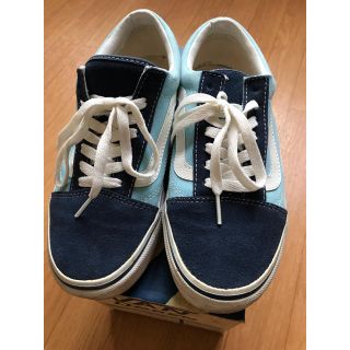 ヴァンズ(VANS)のvans オールドスクール　25 ブルー(スニーカー)