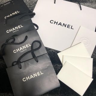 シャネル(CHANEL)のシャネル　ショッパー5枚　カード4枚(ショップ袋)