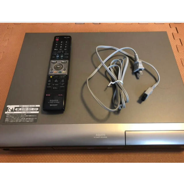 SHARP アクオス DVD ハードディスクレコーダー　DV-AC72