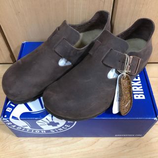 ビルケンシュトック(BIRKENSTOCK)のBIRKENSTOCKビルケンシュトックロンドンナロー幅オイルドヌバックレザー(サンダル)