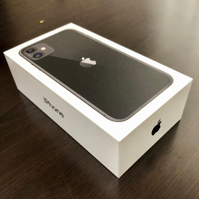 新品未使用 iPhone11 64GB ブラック SIMロック解除済