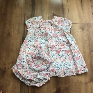 ザラキッズ(ZARA KIDS)のzaramini  花柄　2点セット(シャツ/カットソー)