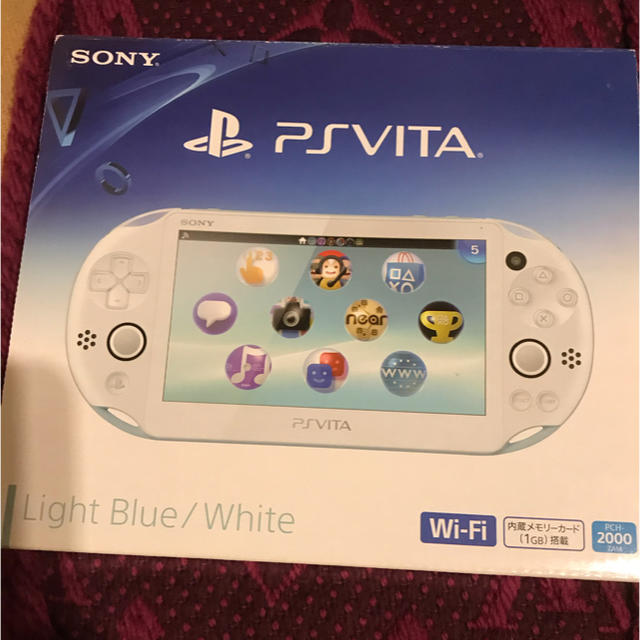 PlayStation Vita Wi-Fiモデル ライトブルー 完品