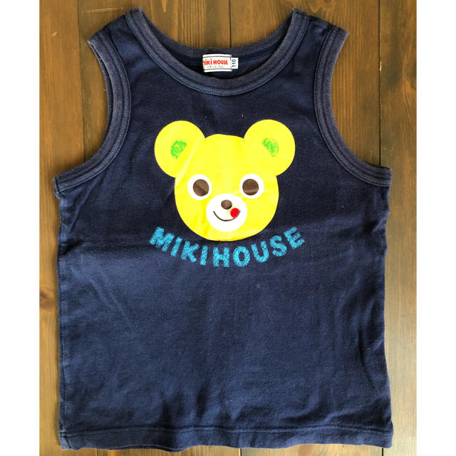 mikihouse(ミキハウス)のミキハウス　タンクトップ2枚セット キッズ/ベビー/マタニティのキッズ服男の子用(90cm~)(Tシャツ/カットソー)の商品写真