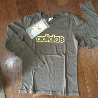 アディダス(adidas)の新品　adidas 長袖TシャツレディースM size(Tシャツ(長袖/七分))