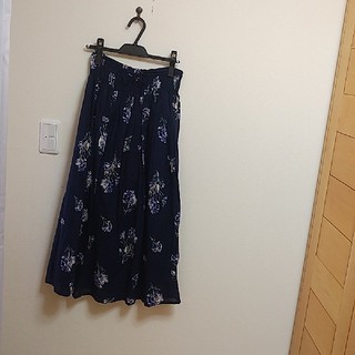 スタディオクリップ(STUDIO CLIP)の花柄ロングスカート(ロングスカート)