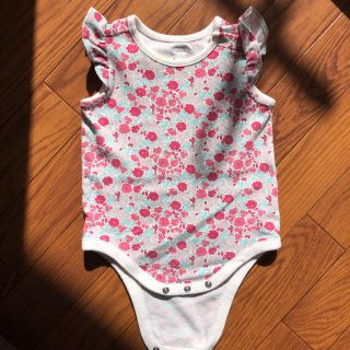 ベビーギャップ(babyGAP)のbabyGAP ノースリーブロンパース　70サイズ(ロンパース)