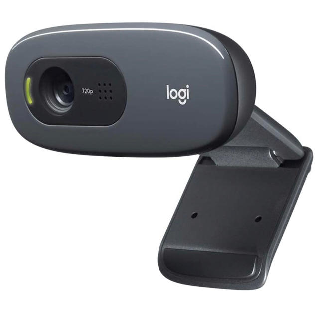 ロジクール ウェブカメラ C270n ブラック HD 720P  スマホ/家電/カメラのPC/タブレット(PC周辺機器)の商品写真