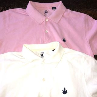 ブルックスブラザース(Brooks Brothers)のS-M NY老舗スーツブランド　ヒッキーフリーマン　ポロシャツ二枚組(ポロシャツ)