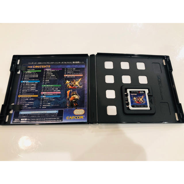 ニンテンドー3DS(ニンテンドー3DS)の3DS モンスターハンター XX ダブルクロス エンタメ/ホビーのゲームソフト/ゲーム機本体(家庭用ゲームソフト)の商品写真