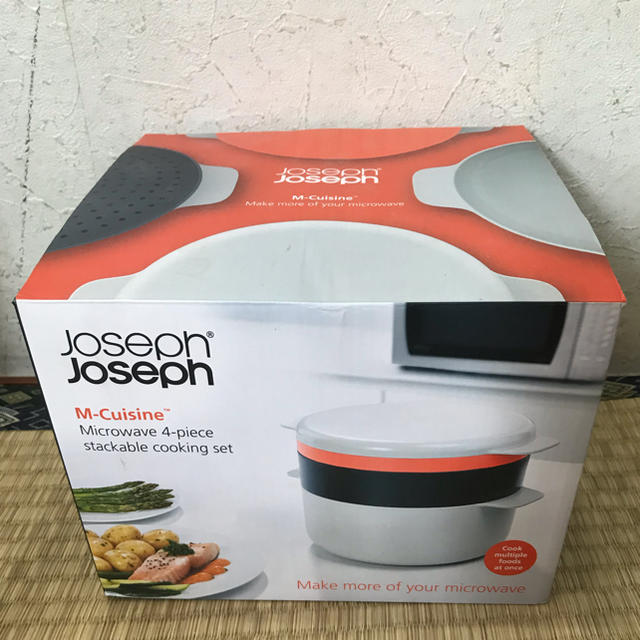 JOSEPH(ジョゼフ)の新品　JOSEPH M-Cuisine レンジで調理　鍋・スチーマー・グリル　 スマホ/家電/カメラの調理家電(調理機器)の商品写真