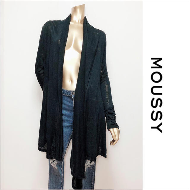 moussy(マウジー)のmoussy トッパー カーディガン♡ジーナシス GYDA SLY エゴイスト レディースのトップス(カーディガン)の商品写真