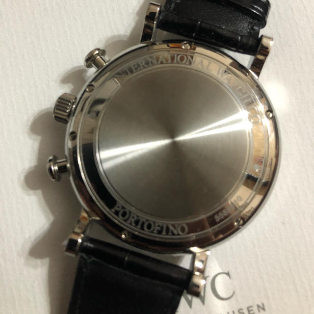 IWC(インターナショナルウォッチカンパニー)の美品　IWC ポートフィノ　クロノグラフ　腕時計　確実正規品 メンズの時計(腕時計(アナログ))の商品写真