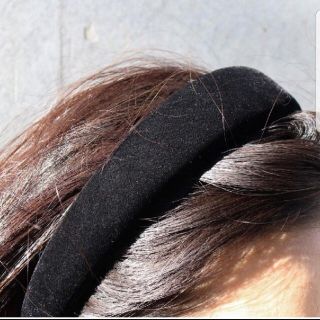 フランスラックスfranceluxe パテッドベロアヘッドバンドの通販 by